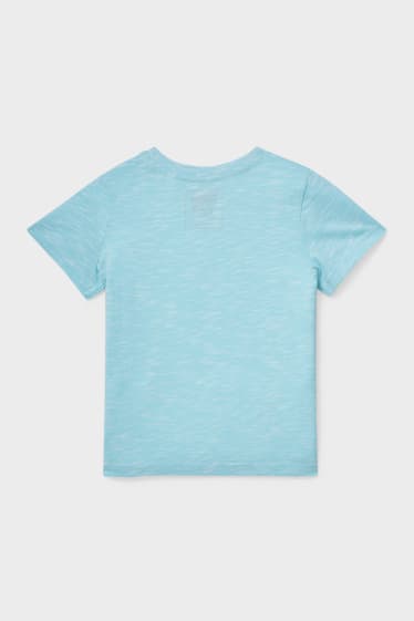 Kinderen - Dino - T-shirt - turquoise