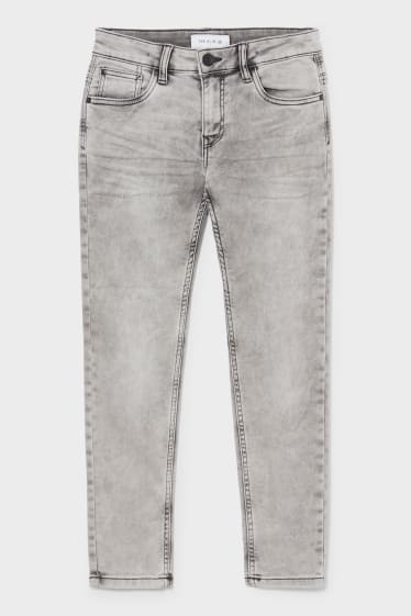 Kinderen - Slim jeans - grijs