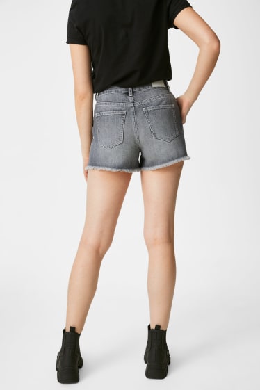 Donna - CLOCKHOUSE - shorts di jeans - jeans grigio