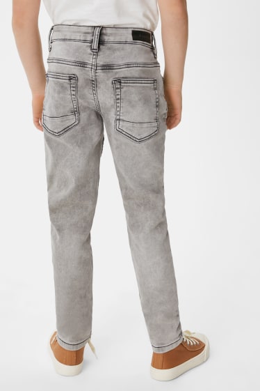 Dětské - Slim jeans - šedá