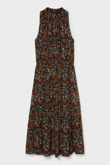 Dámské - Šaty s volnou sukní - barevná