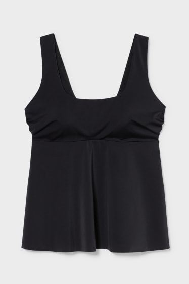 Donna - Tankini - imbottito - nero