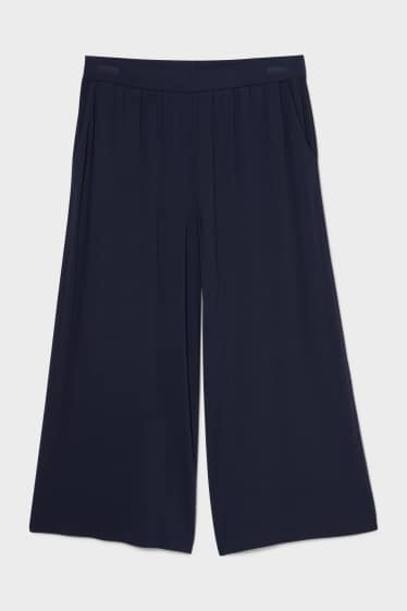 Women - Basic Culottes - dark blue