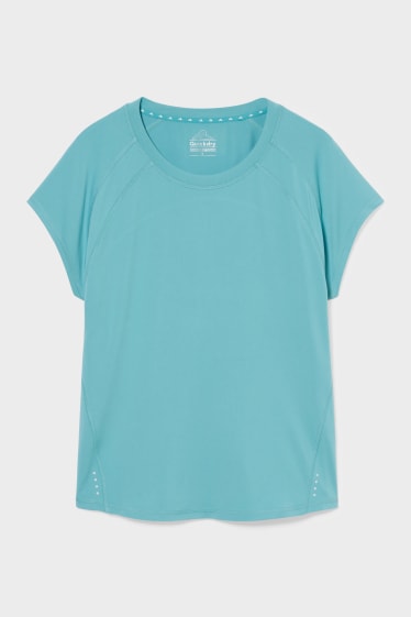 Kobiety - T-shirt funkcyjny - niebieski