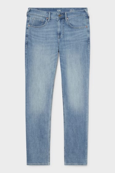 Men - Straight Jeans - denim-light blue