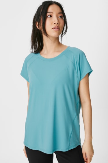 Kobiety - T-shirt funkcyjny - niebieski