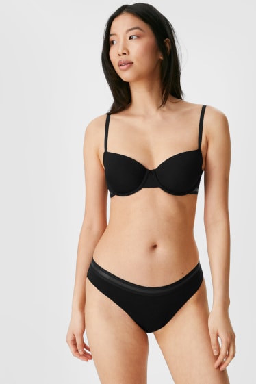 Dames - Slip - zwart
