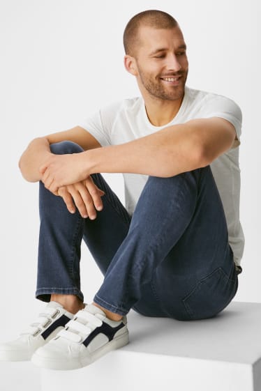 Hommes - Skinny Jeans - jean bleu-gris
