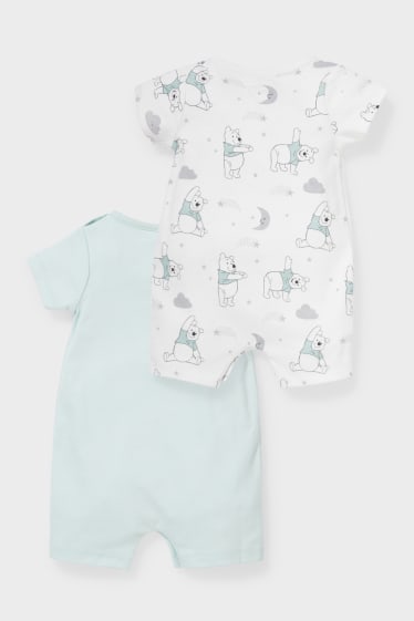 Babys - Multipack 2er - Winnie Puuh - Baby-Schlafanzug - mintgrün