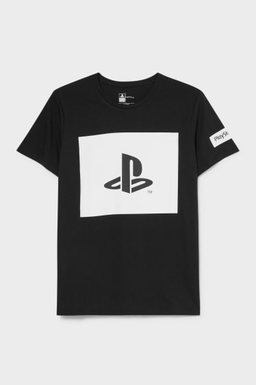 Hombre - CLOCKHOUSE - camiseta - PlayStation - negro