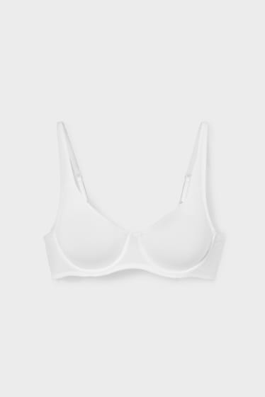 Donna - Reggiseno con ferretti - LYCRA® - bianco