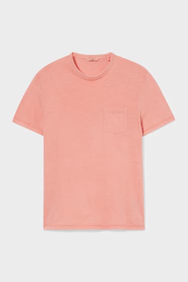 Hommes - T-shirt - corail
