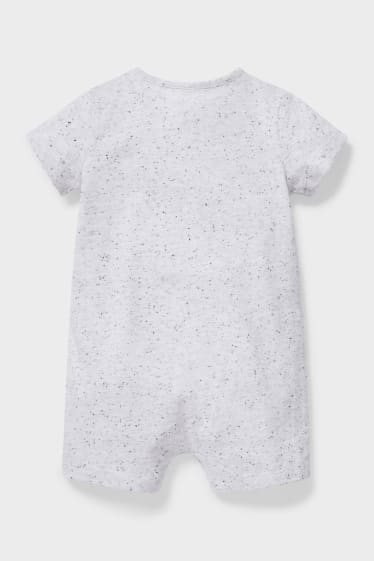Babies - Baby sleepsuit - light gray-melange