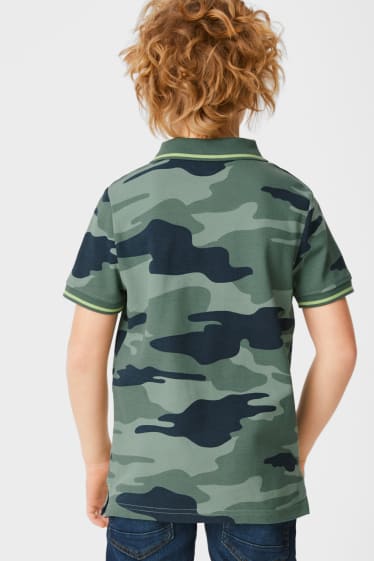 Kinder - Poloshirt - camouflage
