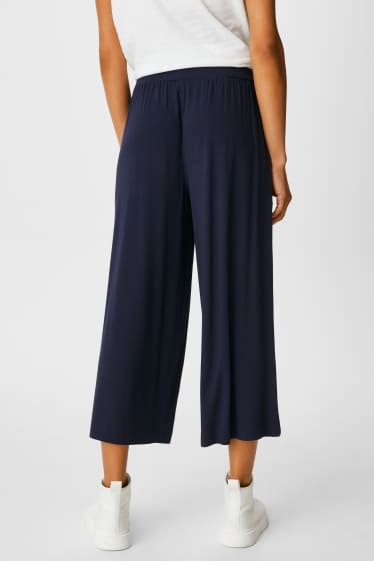 Women - Basic Culottes - dark blue