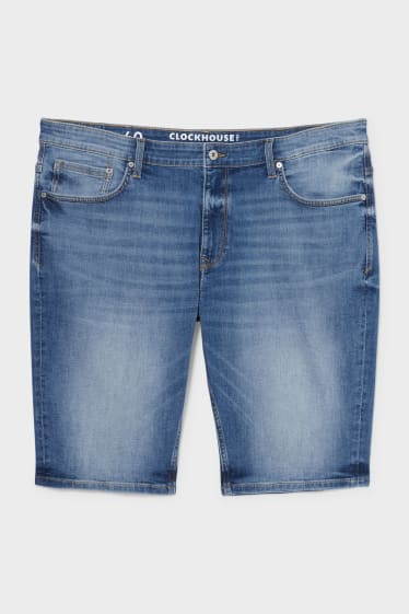 Herren - CLOCKHOUSE - Jeans-Bermudas - helljeansblau