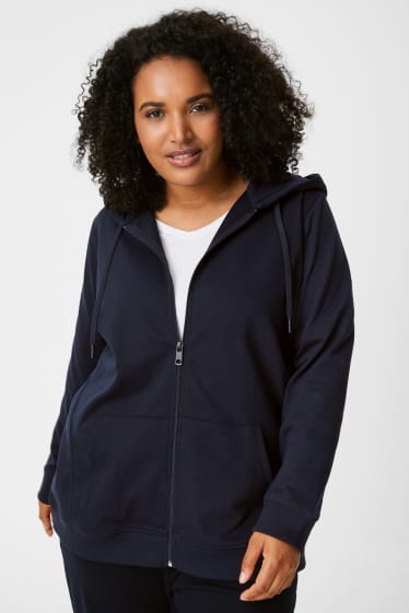 Damen - Sweatjacke - dunkelblau