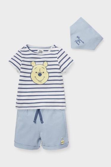 Babies - Winnie the Pooh - baby outfit  - 3 piece - dark blue / white