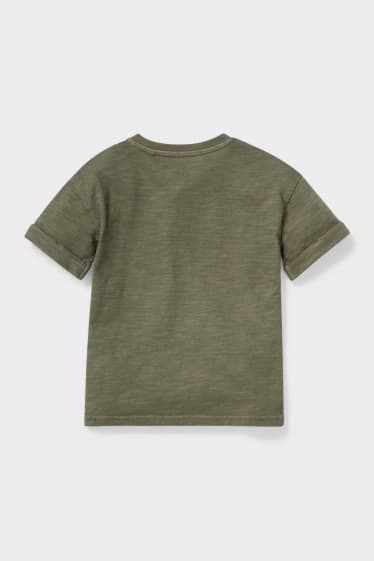 Kinderen - T-shirt - groen-mix
