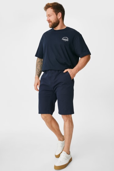 Heren - Short - flex - donkerblauw