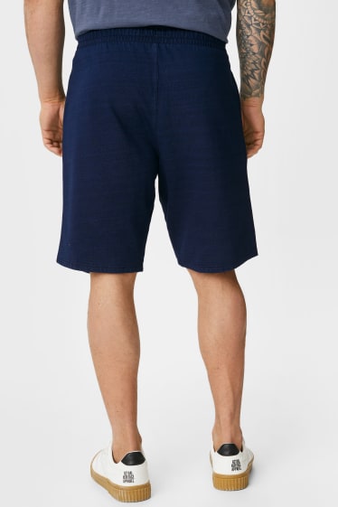 Men - Sweat shorts - dark blue