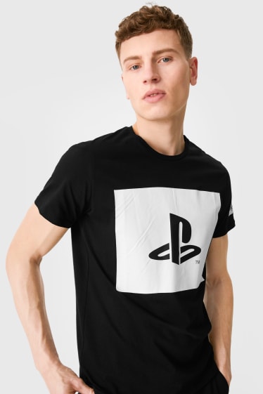 Hombre - CLOCKHOUSE - camiseta - PlayStation - negro