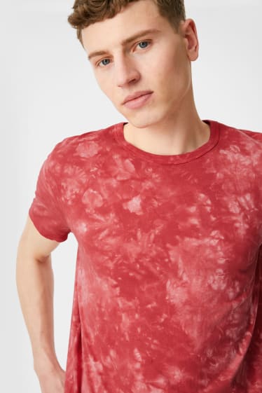 Ados & jeunes adultes - CLOCKHOUSE - T-shirt - rose pâle / rouge