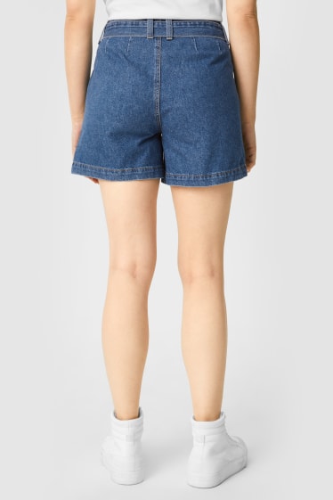 Teens & young adults - CLOCKHOUSE - denim shorts - denim-blue