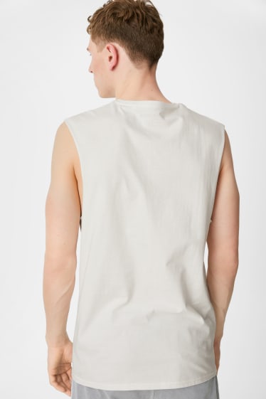 Men - CLOCKHOUSE - vest top - cremewhite