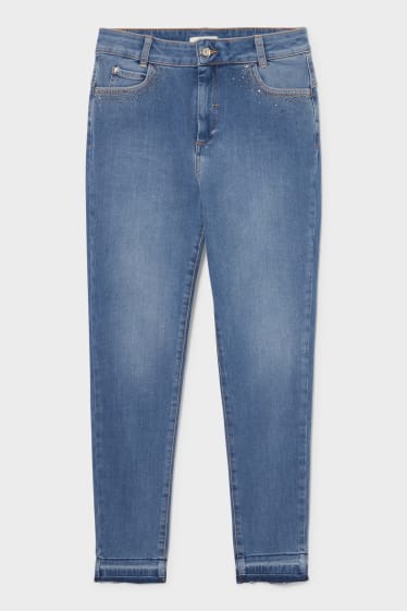 Damen - Slim Jeans  - jeans-blau