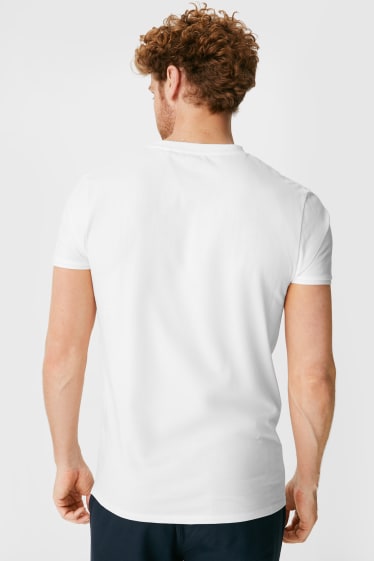 Uomo - T-shirt - Flex - LYCRA® - bianco
