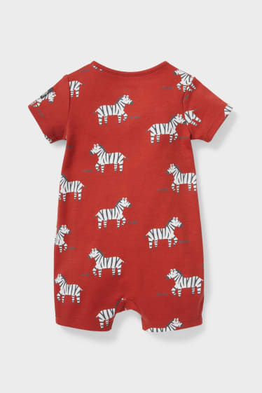 Babys - Baby-Schlafanzug - rot