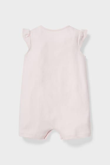 Babies - Baby sleepsuit - light rose