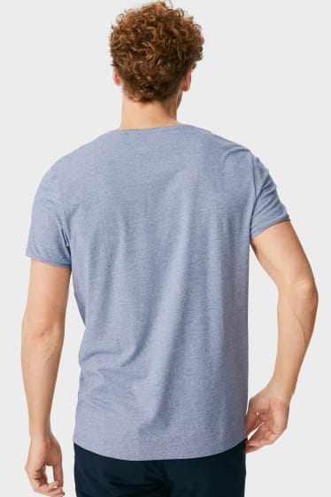 Uomo - T-shirt - flex - blu