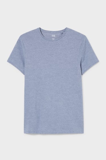 Heren - T-shirt - flex - blauw