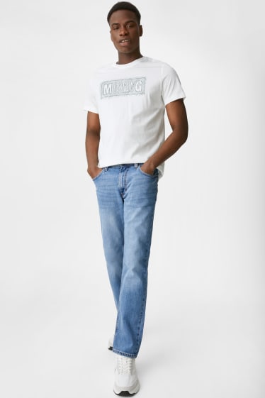 Hommes - MUSTANG - jean slim - Washington - jean bleu clair