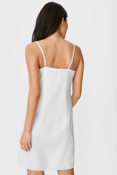 Donna - Sottoveste - bianco