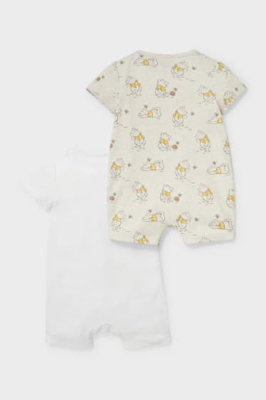 Bebés - Pack de 2 - Winnie the Pooh - pijamas para bebé - blanco