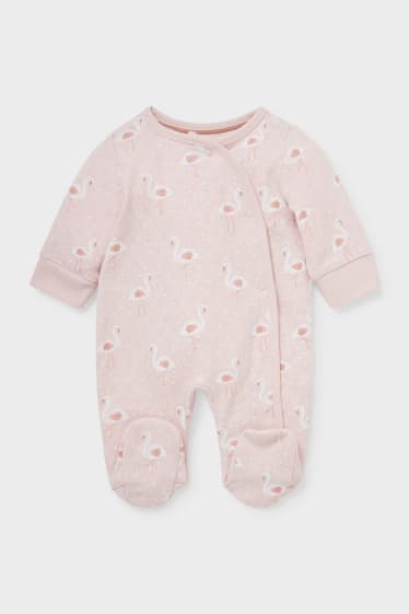 Niemowlęta - Piżamka niemowlęca - jasnoróżowy