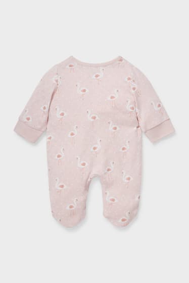 Niemowlęta - Piżamka niemowlęca - jasnoróżowy
