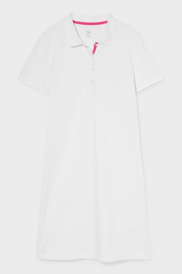 Women - Basic dress - white