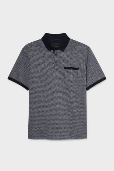 Men - Polo shirt - dark blue