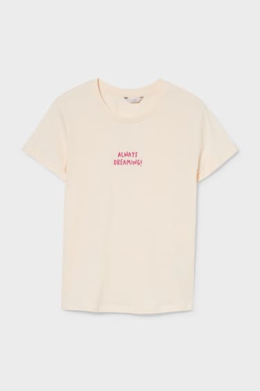 Dames - CLOCKHOUSE - T-shirt - lichtroze