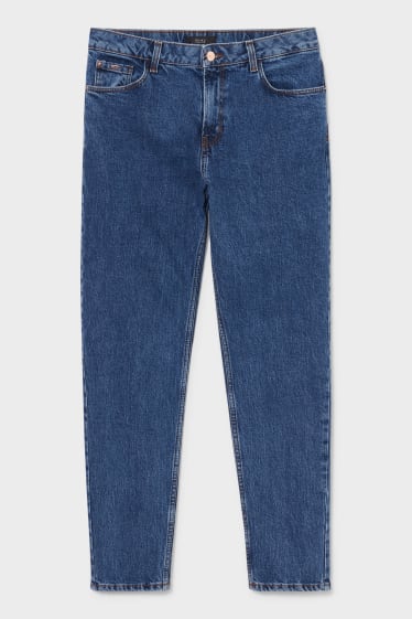 Women - Premium straight tapered jeans - denim-blue