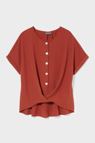 Women - Blouse - brown