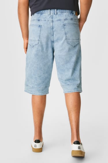 Men - Denim bermudas - denim-light blue