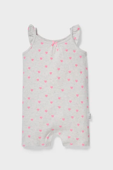 Babys - Baby-jumpsuit - wit-mix