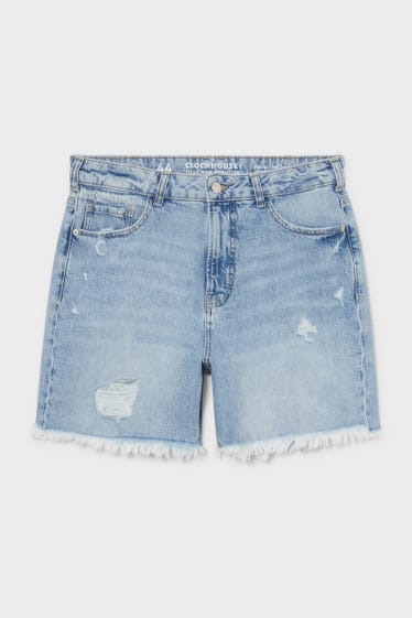 Dámské - CLOCKHOUSE - džínové šortky - džíny - světle modré