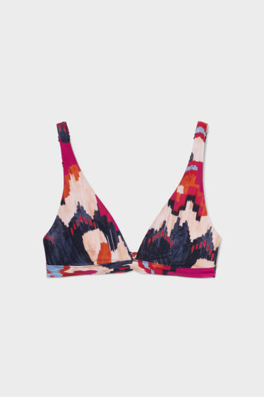Kobiety - Góra od bikini - wyściełana - kolorowy