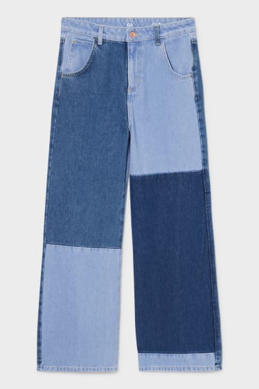 Dámské - Wide jeans  - džíny - modré